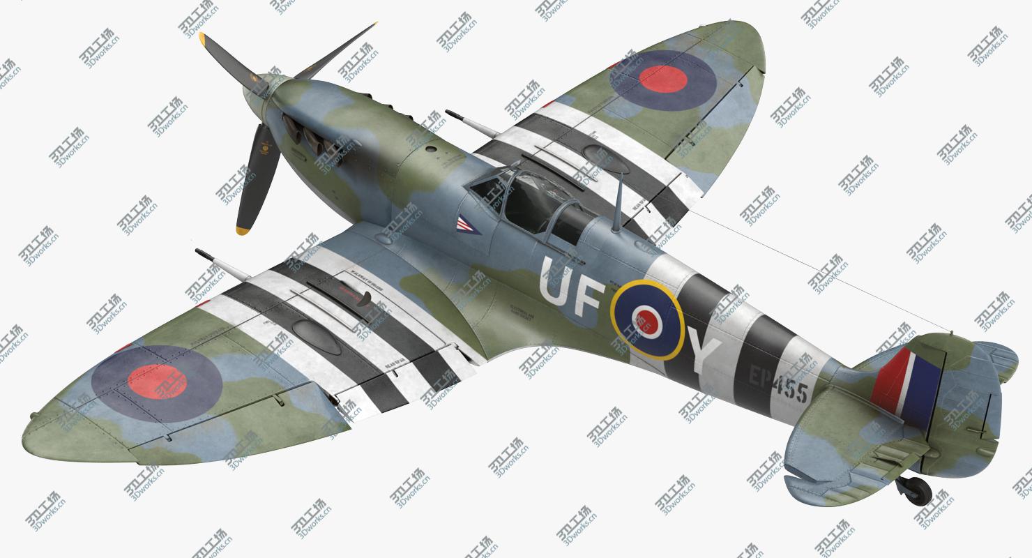 images/goods_img/2021040163/Royal Air Force Fighter Supermarine Spitfire LF Mk IX Rigged/2.jpg